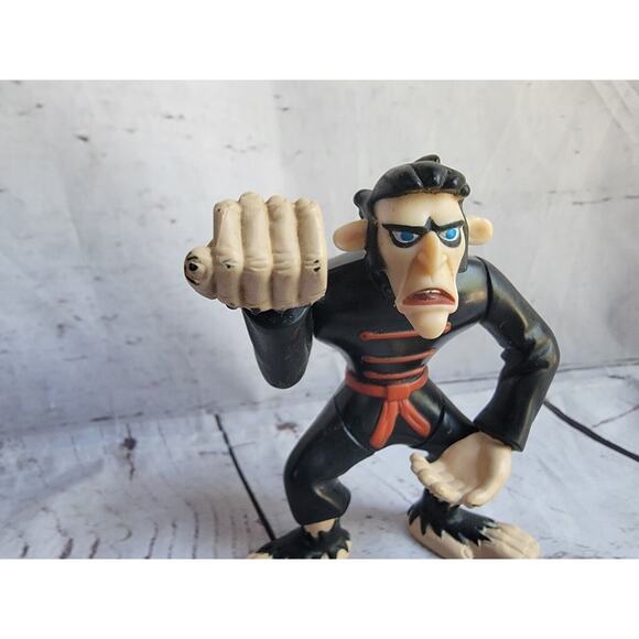 2003 McDonalds Toys Kim Possible Monkey Fist Figure Cake Topper - Picture 2 of 6